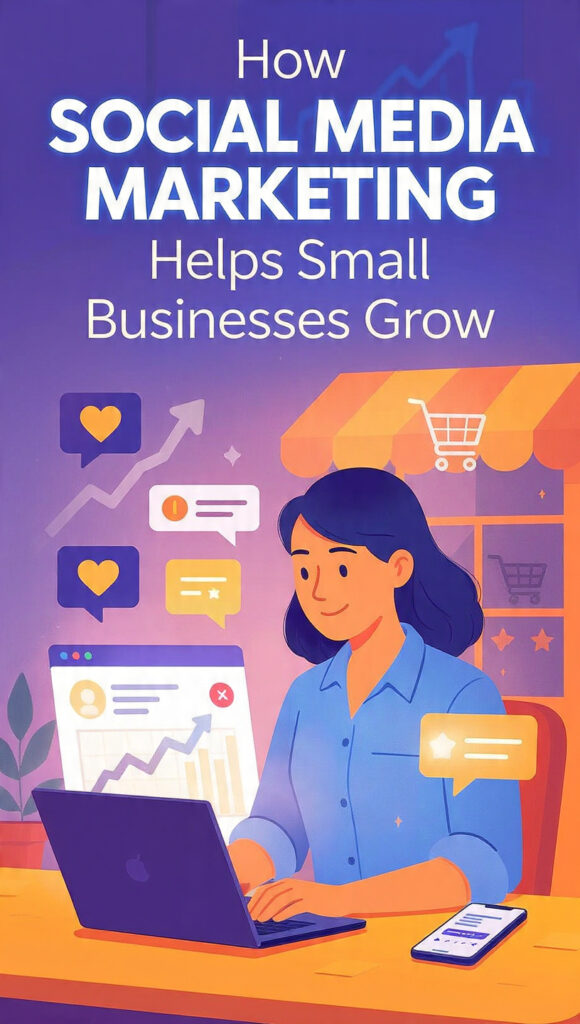 a modern eye catching social media marketing theme